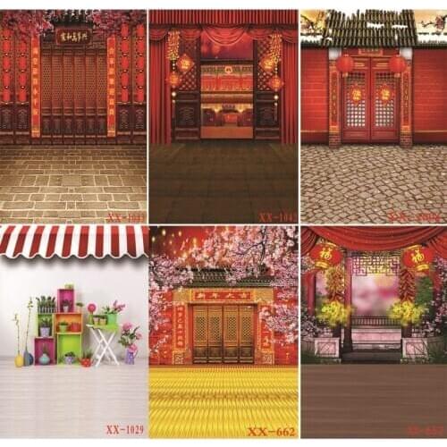 Vinyl Custom Photography Backdrops Prop Chinese traditional culture Theme Photography Background #21186