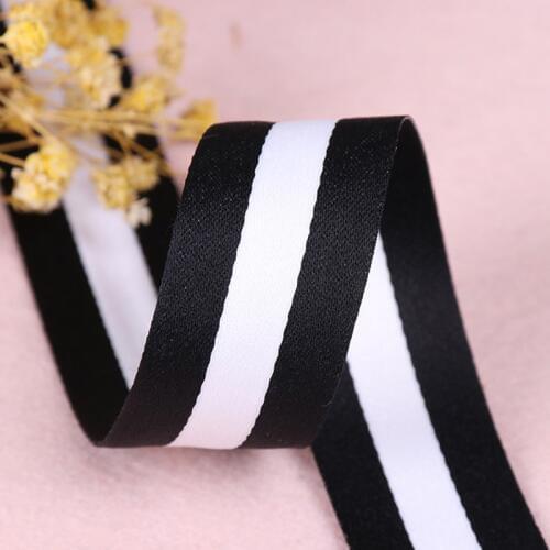 1M Canvas Strap Ribbon Cable Stain Ribbon DIY Sewing Cloth Backpack Straps Hand band Ribbon Bias Tape Accessories