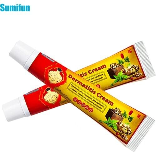 1pcs Dermatitis Ointment Skin Problems Treatment Eczema Psoriasis Herbal Antibacterial Cream Anti-Itching Medical Plaster P1140