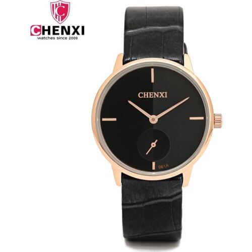 2018 Hot Sale Famous Brand Fashion Couple Lover Watch Leather Wrist Watches Men Women Dress Watches Quartz Watch for Lover Gift