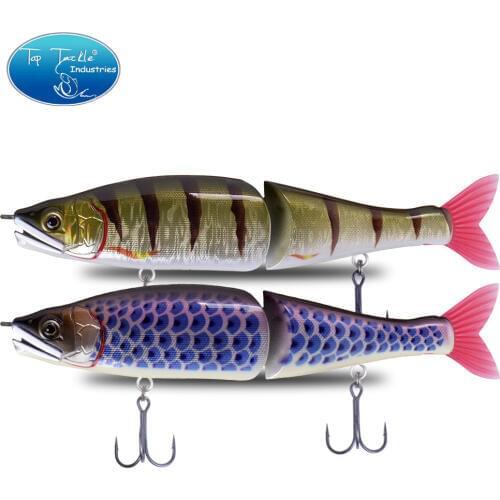 220mm 9" 110g "F" PILUM Floating Freshwater Big Bass Fishing Jointed Baits Swimbait Fishing Lures