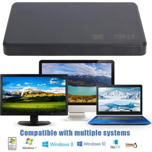 HDD Case 2.5 inch Hard Disk Case SATA to USB 3.0 Adapter Hard Drive Enclosure For SSD Disk Case HDD Box External HDD Enclosure