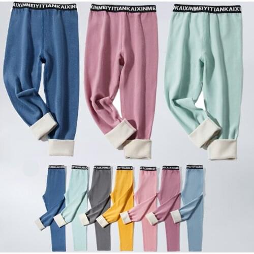 3+ years Sleep Pants For Kids Children Boys Girls Keep Warm Comfortable Cotton Sleepwears Trousers Clothes Teenagers Night Pants