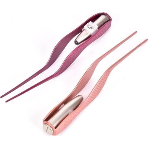 Baby Earwax Cleaner Flashlight Earpick Earwax Remover Luminous Ear Curette Light Spoon Cleaning Ear Care Tool For Children 1Pc