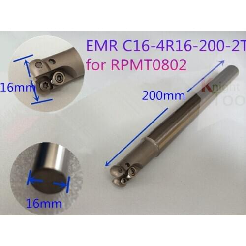 EMR C16-4R16-200-2T Numerial Control Toolbars RPMT0802 Inserts