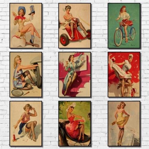 GFCOWLQ Retro Wall Paintings