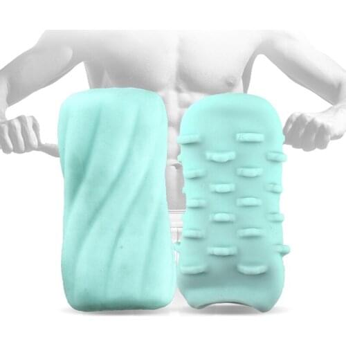 Hot Male Masturbator Compact Soft Flexible Jerk off Hand Job Penies Sleeves Masturbation Snail Cup Adult Sex Toy for Men