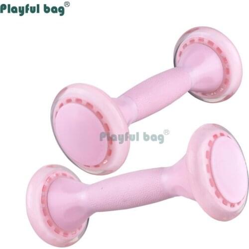 Playful Bag Abdominal Wheel Multifunctional Household Abdominal Muscle Wheel Creative dumbbell Fitness Equipment NA01
