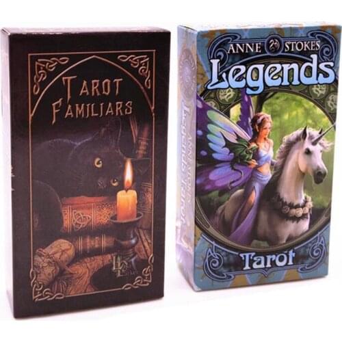 New Tarot deck oracles cards mysterious divination witches tarot cards for women girls cards game board game