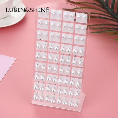 Серьги-гвоздики LUBINGSHINE China At AliExpress
