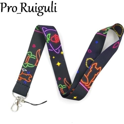 30pcs Little prince cartoon Neck Strap Lanyard keychain Mobile Phone ID Badge Holder Rope Key Chain Keyrings cosplay Accessories