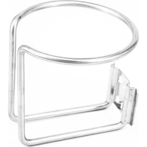 One Pair High Quality Stainless Steel Car SUV Ring Cups Drink Holder Support Kit