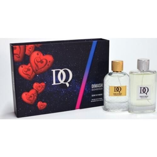 DIMASH QUDAIBERGEN DQ MEN AND WOMEN EAU DE PERFUME SET 100ML +100 ML