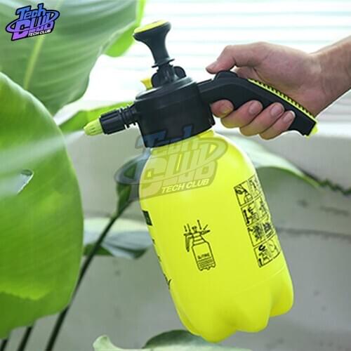 2L High Pressure Spray Bottle Mini Garden Spray Kettle Plant Flowers Watering Can Plastic Sprayer Gardening Tools