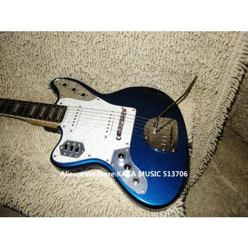 Blue Left Handed Electric Guitar Rosewood Fingerboard High Quality Wholesale Guitars