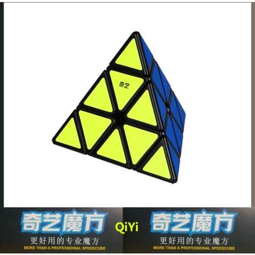 Qiyi 3*3*3 Pyramid Speed Magic Cube Professional Magic Cubes Puzzles Colorful Educational Cubo Magico Toys For Children