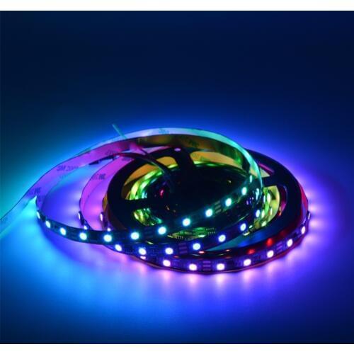 DC12V 5meter LED Pixel Strip with addressable Smart IC WS2811 30/60LEDs/m Digital Waterproof/non-waterproof Smart Strip light