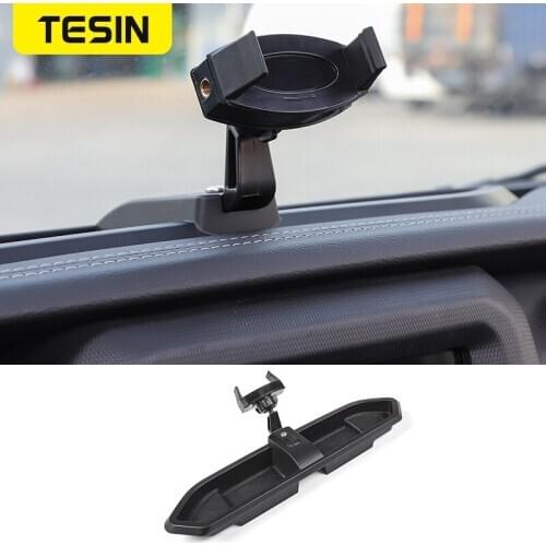 TESIN Universal Car Bracket for Jeep Wrangler JL Car IPad Mobile Phone Holder Stand Car Accessories for Jeep Wrangler JL 2018