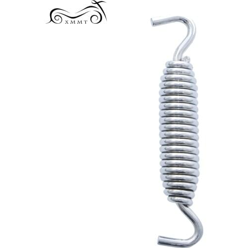 Universal Chrome Jiffy Stand Kickstand Spring For Harley Touring Road Street electra Glide Softail 07-18 Motorcycle Accessory