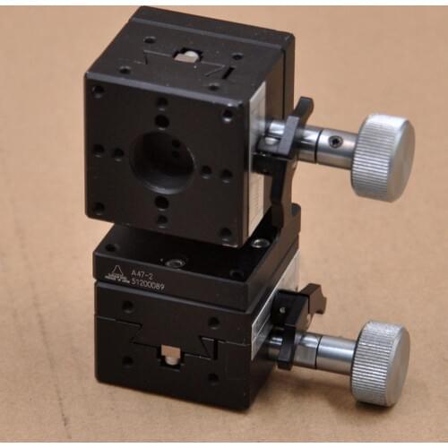 YZ-axis Suruga B05-1NHM A47-2 Dovetail trough platform precision fine-tuning displacement slide aluminum 40x40mm