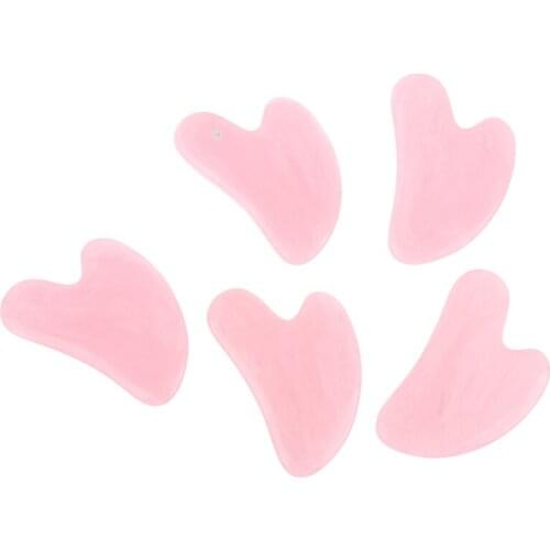 1pcs Guasha Scraping Massage Scraper Face Massager Acupuncture Gua Sha Board