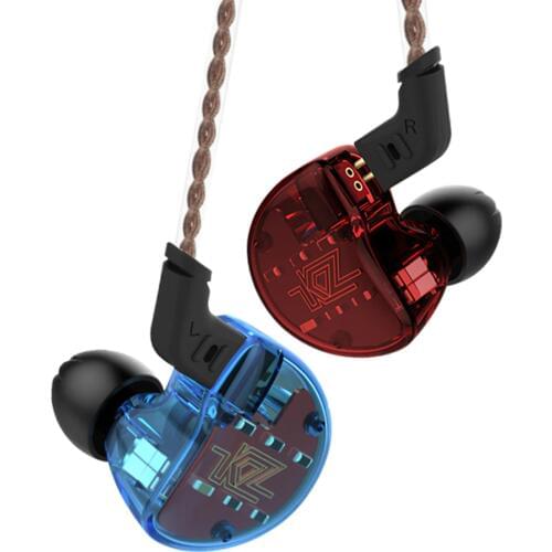 100% Original KZ ZS10 4BA+1DD Hybrid In Ear Earphone HIFI DJ Monito Running Sport Earphone 5 Drive Unit Headset Earbud