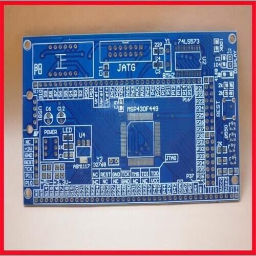 Msp430f449 development board learning board minimum system board empty board empty PCB board
