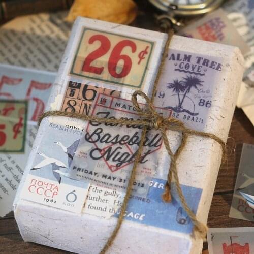 30pcs/pack Antique Retro Theme Scrapbooking Material Decorative Nature Plants Paper Scrapbook Material Pack For Diy Diary