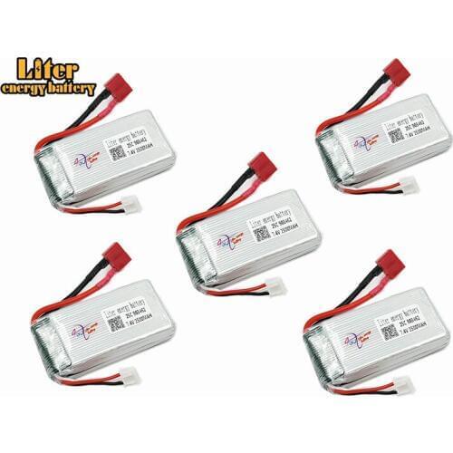 5pcs 903462 7.4V 1600mAh 2s Lipo Battery 12423 12428 For Wltoys 12423 12428 Crawler Car Battery 7.4 V 25c lipo battery 9125