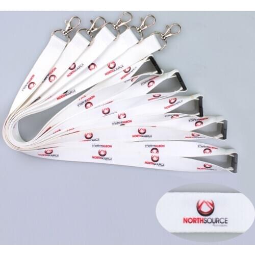 500pcs/lot DHL free shiping Custom lanyard 20mm sublimation polyester lanyard with safety breakaway clip, custom mobile strap