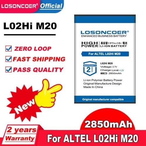 2850mAh M023 Battery for ALTEL L02Hi M20 4G MiFi Wi-Fi LTE WIFI Router Hotspot Modem Battery High Capacity