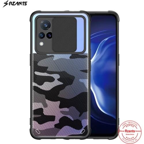 Rzants For VIVO V21 Case Soft Camouflage Cover Flexible TPU Frame Bumper