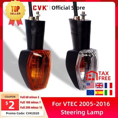 CVK 1 Pair steering lamp Cornering Turn Signals Indicator Light Front And Rear For Honda CB400 2005-2016 VTEC III 05-16