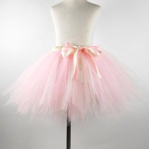 NEW Pink Kid Children Candy Tutu Skirts Girls Tutu Pettiskirt Dance Ball Gown Girl Princess Birthday Cloth Skirt Dress Clothing