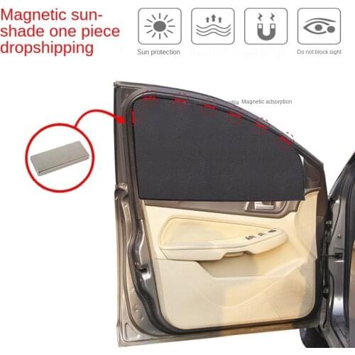 1pcs Magnetic Car Sun Shade UV Protection Car Curtain Car Window Sunshade Side Window Mesh Sun Visor Summer