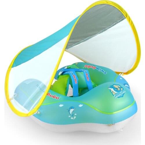 New Upgrades Baby Swimming Float Inflatable Infant Floating Kids Swim Pool Accessories Circle Bathing Summer Toys Toddler Rings