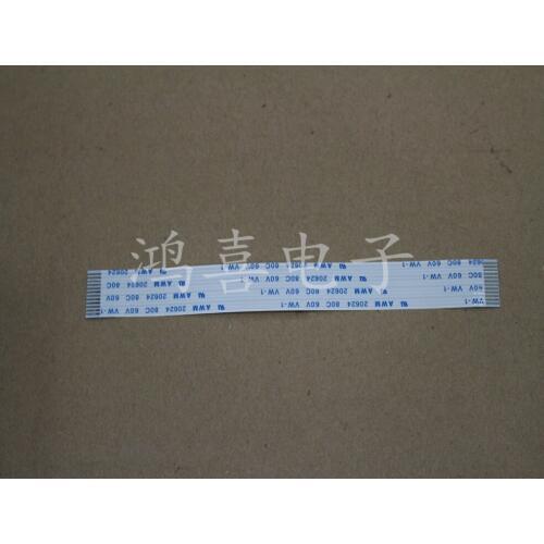 WZSM New FFC FPC flat flexible cable AWM 20624 80C 60V VW-1 Forward 1.0mm pitch 12pin Length 130mm