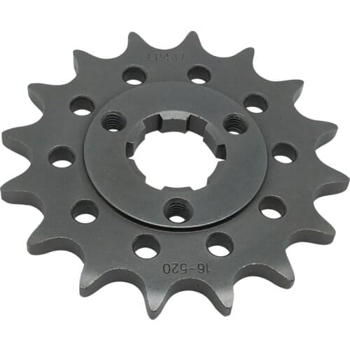 520 Chain 16T Motorcycle Front Sprocket gear pinion For Suzuki SP600 1985 DR600 1985-1995 SP 600 DR 600