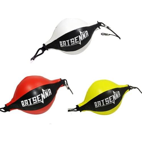 PU Punching Ball Pear Boxing Bag Training Reaction Speed Speed Balls Muay Thai Punch Boxe Fitness Sports Equipment Training