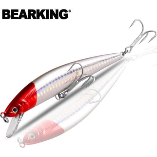Retail 2017 good fishing lures minnow,quality professional baits 12cm/18g,bearking hot model crankbaits penceil bait popper
