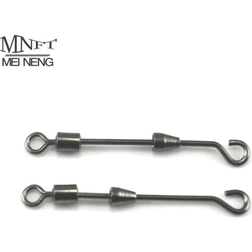 MNFT 20Pcs/Pack Large Supply Of Stainless Steel Quick Express Hook Pin Connector Quick Sub-Line Fishing Gear Accessories