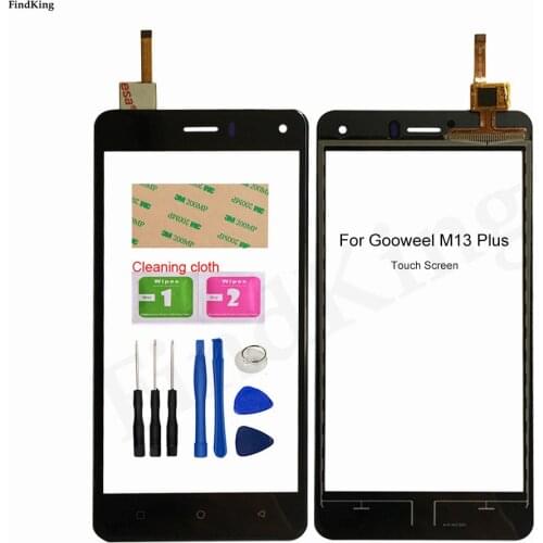 Touch Screen Panel For Timmy M13 PRO M13 PLUS Gooweel M13 PRO MTK6580 TouchScreen Digitizer Sensor Front Glass