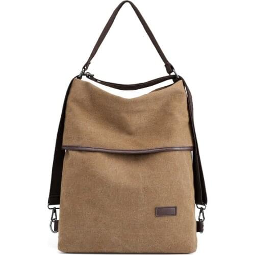 Handbag Brand Ladies Big Tote Casual Crossbody Bag Vintage Ladies Handbag Canvas Shoulder Bag for Women Multifunctional