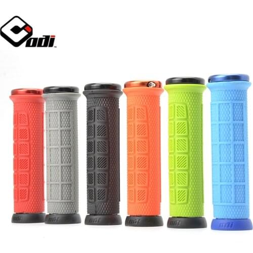 American ODI Ultralight Silicone Anti-skid Grip Downhill Off-road Handlebar Cover Mountain Folding Bike Locking Grip Cover