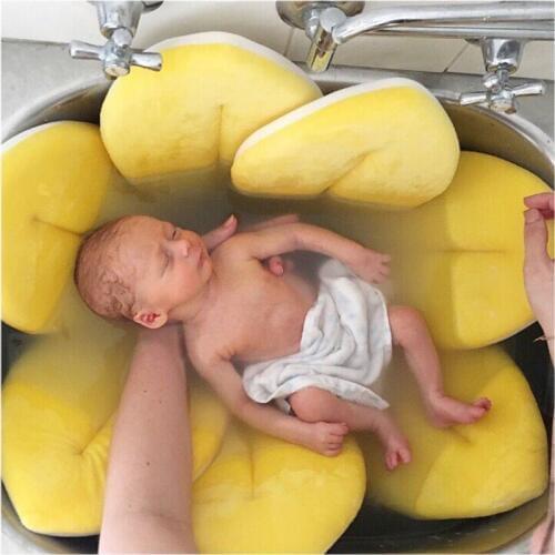 Baby Care Products Baby Bath Tub/cushions Newborn Baby Float Bath Pillow Foldable Bath Cushion Mat Support For Babies