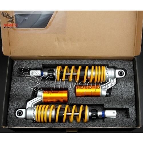 2XPCS 320mm/12.5'' Motorcycle modified Adjust damping Nitrogen Shock Absorbers Rear Suspension For Scooter BWS all