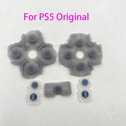 30sets For Sony PS5 Controller Original Rubber Conductive Button Membrane Key Pads