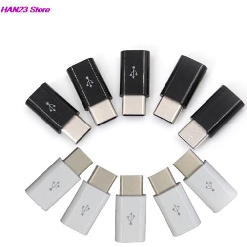 5pcs/lot USB 3.1 Type-C Male Connector to Micro USB 2.0 5Pin Female Data Adapter Converter USB Type C Adapter