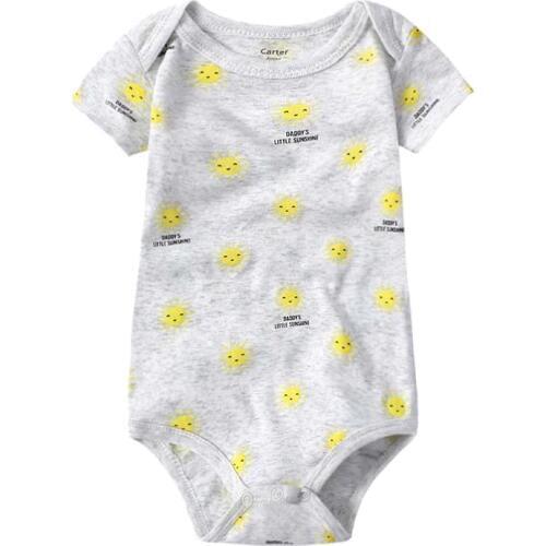 Newborn baby bodysuits short sleevele baby clothes O-neck 0-24M baby Jumpsuit 100%Cotton baby clothing Infant sets