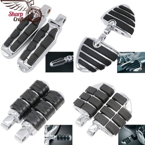 Motorcycle Accessories Front Rider Foot Pegs Footrests For Suzuki Intruder 1400 Boulevard S83 1995-2008 Marauder 800 1997-2004